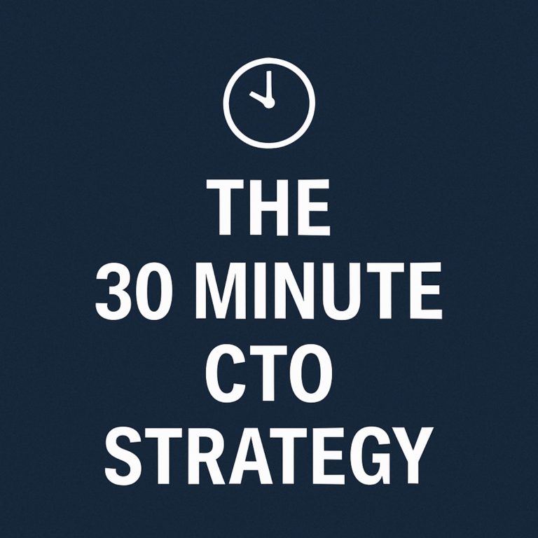 EP75 CTO strategic advice, with Ai in mind